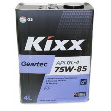 Масло трансмиссионное KIXX Geartec API GL-4  75W-85 4л