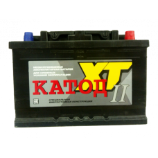 Аккумулятор КАТОД 60  XT 6CT-60N L+(L2) 12v 60Ah 540A(EN) (прямой)