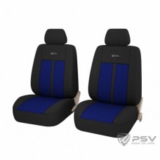 Авточехлы универсальные PSV GTL Modern 2 Front (Синий)