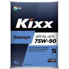 Масло трансмиссионное KIXX Geartec API GL-4/5 75W-90 4л