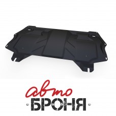 Защита Skoda Fabia/Roomster/FabiaRS/Rapid/VW Polo/Ibiza  КПП+крепления