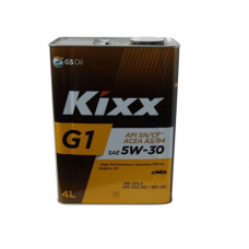 Масло моторное  KIXX G1 ACEA A3/B4 5W-30  4 л.