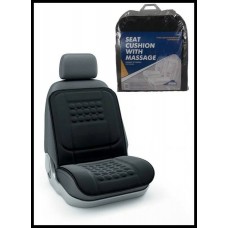 Накидка на сиденье с электро массажером,12B,черная  "NOVA BRIGHT"