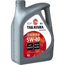 Масло моторное TAKAYAMA  5W-40 API SN/CF 4л.